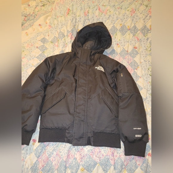 The North Face Black Dryvent 550  Jacket Youth Boys - Picture 1 of 11